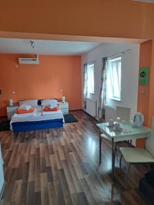 Postel nebo postele na pokoji v ubytování Rooms Modrušan