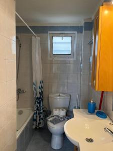 Koupelna v ubytování Nikogroup Loukas Apartment + 8 fotografií