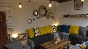 Posezení v ubytování Le Petit Patio