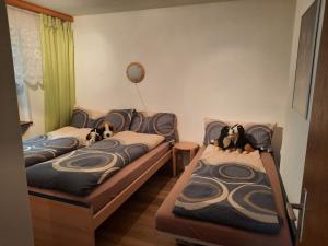 En eller flere senger på et rom på Bodmen 3 Apartments von Privat in Zermatt
