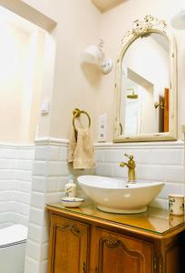 Koupelna v ubytování Lux Apartman Villa