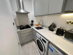 Cuisine ou kitchenette dans l'établissement 2 Bedroom Apartment In Central London