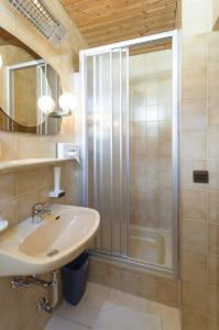 Koupelna v ubytování Hotel Tautermann