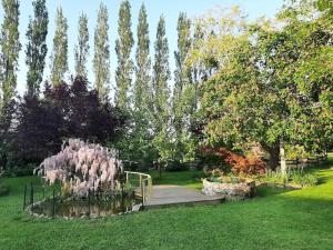 Κήπος έξω από το Logement atypique et charmant dans les marais, studio espace ouvert