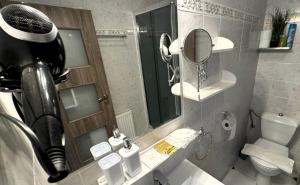 Łazienka w obiekcie Apartmány Karlovy Vary