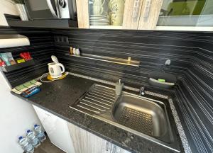 Kuchnia lub aneks kuchenny w obiekcie Apartmány Karlovy Vary