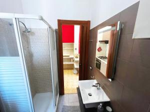 Vonios kambarys apgyvendinimo įstaigoje Appartamento Città Giardino