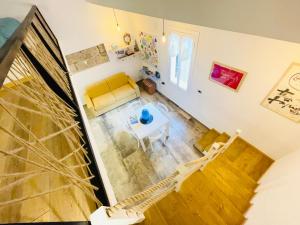 Phòng tắm tại Dalì Art Room Studio Apartment