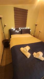 Postel nebo postele na pokoji v ubytování Agros Glamping Boutique