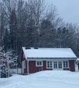Järvsöstugan during the winter