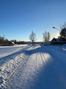 Järvsöstugan during the winter