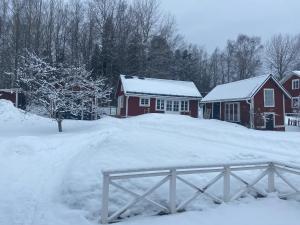 Järvsöstugan during the winter