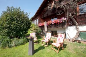 Ogród w obiekcie Urlaub im Blockhaus