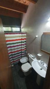 Et badeværelse på El depa de Nico