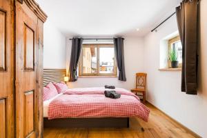 Postel nebo postele na pokoji v ubytování Haus Tupferl