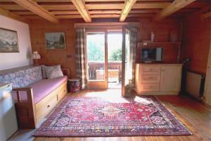Kuchnia lub aneks kuchenny w obiekcie Urlaub im Blockhaus