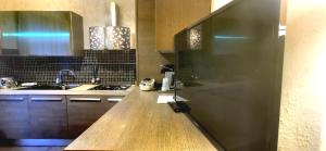 Kuchyň nebo kuchyňský kout v ubytování Eschilo Luxury House