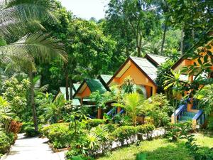 Zahrada ubytování Anawin Bungalows