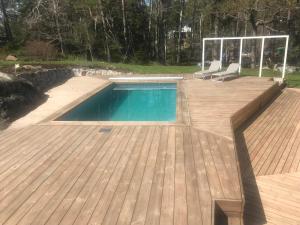 The swimming pool at or close to Stockholm Archipelago House with shared pool