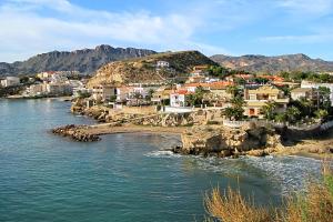 a small town on the shore of a body of water at CASA GARIJO - San Juan de los Terreros in San Juan de los Terreros