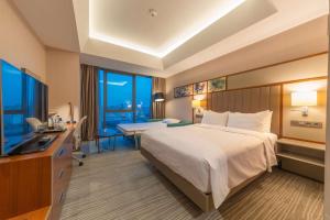 Postel nebo postele na pokoji v ubytování Hilton Garden Inn Istanbul Atatürk Airport