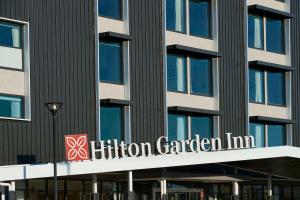 a building with a hilton garden inn sign on it at Hilton Garden Inn Busselton in Busselton