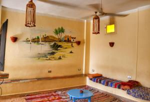 Χώρος καθιστικού στο Hadouta Masreya Nubian Guest House