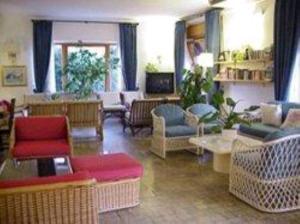 A seating area at Hotel La Playa