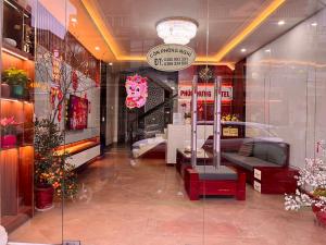 Posezení v ubytování PHÚC HƯNG HOTEL
