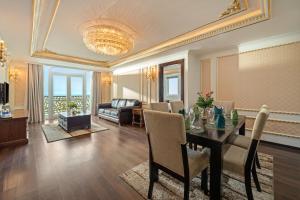 Χώρος καθιστικού στο Paracel Beach Hotel