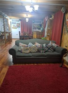 Χώρος καθιστικού στο Casa en Horcon