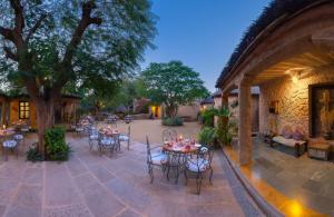 Zahrada ubytování MANVĀR SHERGARH, THE DESERT RESORT