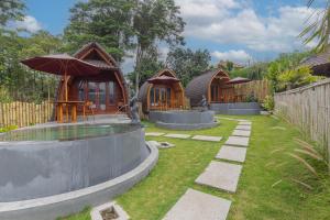 Bazén v ubytování Cabana Bali Villa nebo v jeho okolí