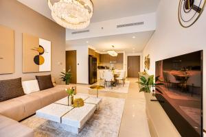 Fotografie z fotogalerie ubytování Pleasant new apartment in Dubai Creek Harbour v Dubaji