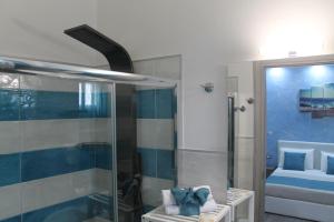 Koupelna v ubytování B&B Lizia