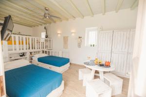 Postel nebo postele na pokoji v ubytování Opus apartment
