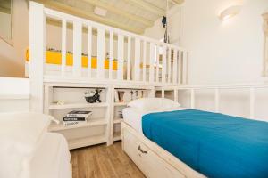 Postel nebo postele na pokoji v ubytování Opus apartment