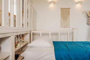 Postel nebo postele na pokoji v ubytování Opus apartment