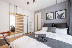 Ein Bett oder Betten in einem Zimmer der Unterkunft Felice Nishi-Shinjuku