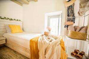 Postel nebo postele na pokoji v ubytování Opus apartment