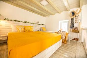 Postel nebo postele na pokoji v ubytování Opus apartment