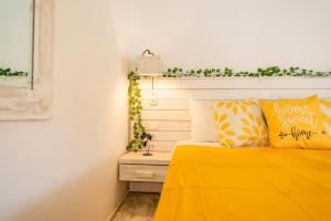 Postel nebo postele na pokoji v ubytování Opus apartment