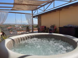 Gallery image of DoorMat# Wait 'N Sea, Jacuzzi, Luxury Stone House in Epanomi