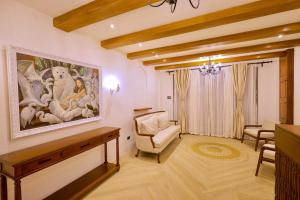 Χώρος καθιστικού στο Mija Casita
