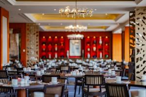 Grand Hotel Prague Towers - Czech Leading Hotels餐厅或其他用餐的地方