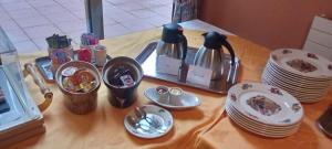 Kemudahan buat kopi dan teh di Hôtel A la Vignette - COLMAR-NORD