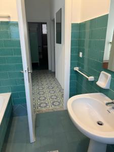 A bathroom at Casa del sole