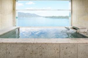 Paesaggio naturale nelle vicinanze del ryokan