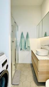 Jardin Rooms的一间浴室