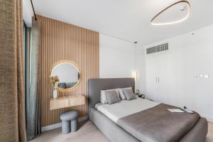 Ένα ή περισσότερα κρεβάτια σε δωμάτιο στο Luxueux Studio, Top emplacement +14 φωτογραφίες